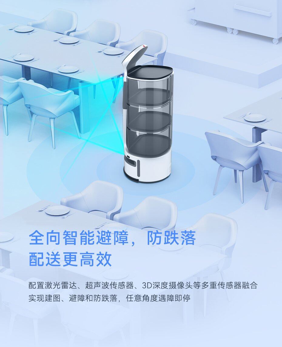 天波R6服务机器人全向智能避障